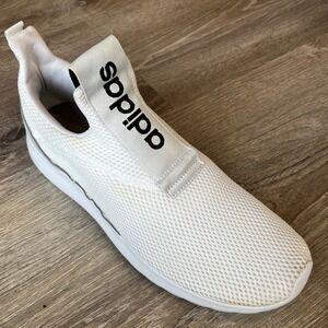 Adidas Lite Racer Adapt 3.0 Cloudfoam Shoes White Gray Mens 12 UK 11.5 EU 46 2/3